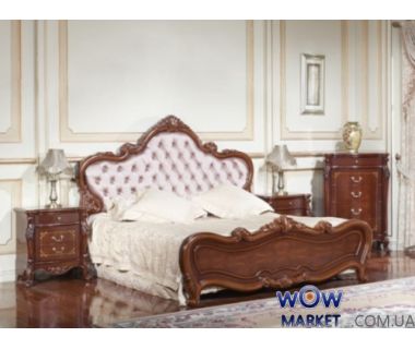 Кровать двуспальная Тоскана (орех итальянский) 180х200см Акорд