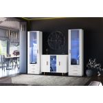 Комплект мебели в гостиную Verona 6 Artos Design с подсветкой купить со склада в Украине
