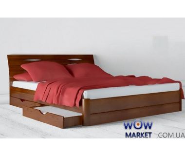 Кровать полуторная Аурель Марита Макси с ящиками 140х200(190)см