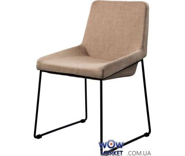 Мягкий стул из ткани Comfy (Комфи) пепельно-бежевый