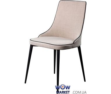 Мягкий стул из ткани Elegance (Элеганс) светло-серый