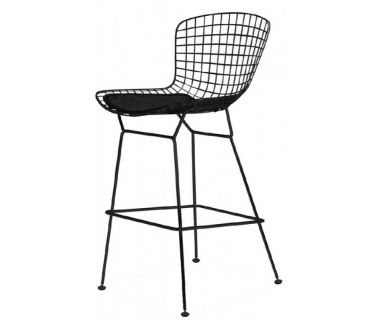 Стул барный Bertoia Bar черный