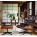 Кресло Eames lounge chair черное