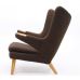 Дизайнерское лаунж кресло Papa Bear (Папа бир) темно-коричневый