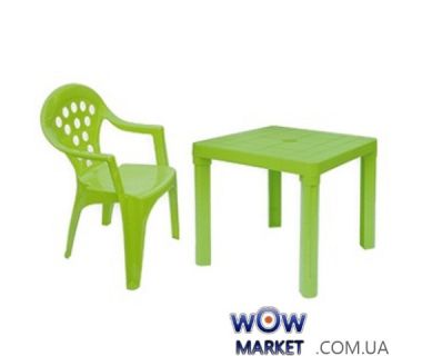 Детский столик и стульчик Baby Lulu Зеленый Grand Soleil