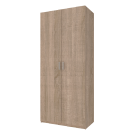 Распашной шкаф для одежды Promo Doros цвет Сонома 2 ДСП 90х52х204 (40908024)