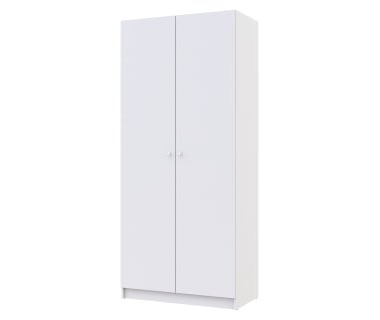 Шкаф для одежды Promo Белый/Белый 2 ДСП 90х48х204 (44900196)