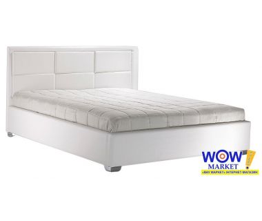 Кровать двуспальная Парма 160х200см (Белая) Domini (Домини)