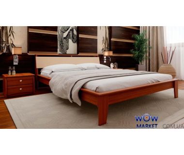 Кровать двуспальная Венеция М с мягким изголовьем 160х200 (190) см ДревКомбинат