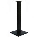 Опора для стола Лена, крашенная, цвет черный, высота 72 см, размер 45*45 см