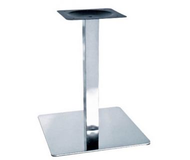 Опора для стола Нил, высота 72 см, основание 45*45 см, нержавеющая сталь