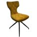 Дизайнерский мягкий стул Sirena (Сирена) желтый ткань Impulse mebel