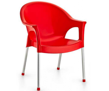 Кресло Irak Plastik Bergama красный