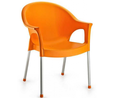 Кресло Irak Plastik Bergama оранжевый