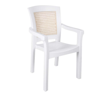 Кресло Irak Plastik Side белое