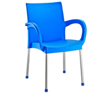 Кресло Irak Plastik Sumela алюминиевые ножки голубой