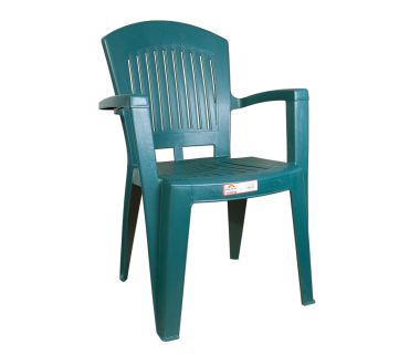 Кресло Irak Plastik Aspendos зеленое