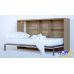Шкаф кровать трансформер односпальная горизонтальная  со столом ШКГ-1с в интернет магазине мебели Вау Маркет