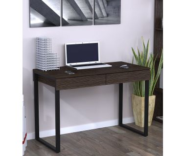 Письменный стол Loft Design L-11 венге корсика, ножки черные