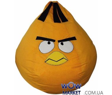 Кресло-мешок Оранжевая птица Angry Birds Matroluxe (Матролюкс)