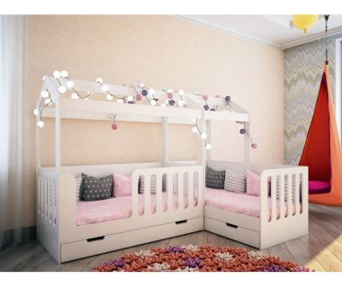 Детская кровать для двоих детей ДКД 7
