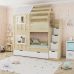 Двухъярусная кровать домик ИНСТ 7183 в интернет магазине мебели Вау Маркет