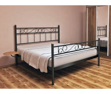 Кровать металлическая Эсмеральда 2 200 (190) х 160 см Метакам