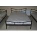 Кровать металлическая Сакура 2 (Sakura 2) 200 (190)*180 см с изножьем Метакам в интернет магазине мебели Вау Маркет
