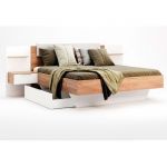 Кровать мягкая спинка + приставные прикроватные тумбы (2шт) + ящик, модульная система Асти,  Миромарк