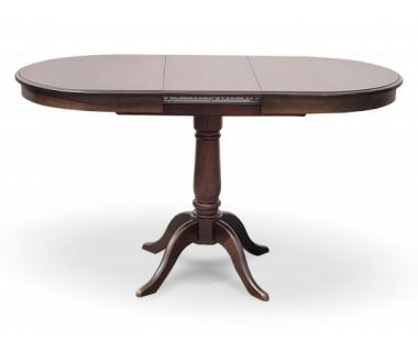 Анжелика стол круглый раскладной Орех из бука, 1000 (+300)*680мм Микс-Мебель Авангард