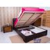 Кровать Ассоль 160х200см ромбы венге с подьемным механизмом Микс Мебель Мария в интернет магазине мебели Вау Маркет