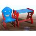 Детский набор Маус (стол и стул) сине-красный Микс Мебель Мария Микс Мебель