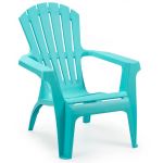 Кресло пластиковое Dolomiti голубое