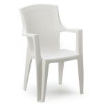Кресло пластиковое Eden белый