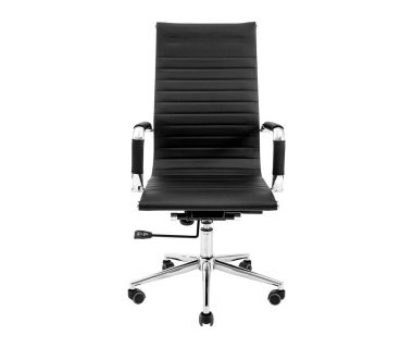 Кресло компьютерное Бали - Хром - Черный