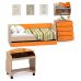 Детская кровать Маугли МДМ-12 оранжевая