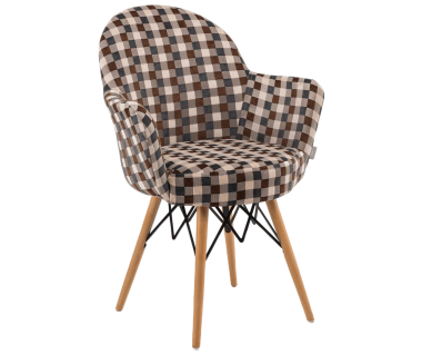 Кресло Tilia Gora-V ножки буковые, сиденье с тканью ARTNUVO 46094 - V5