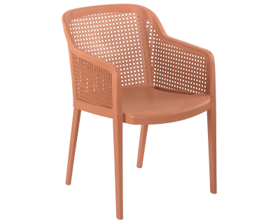 Кресло Tilia Octa светло-коричневое