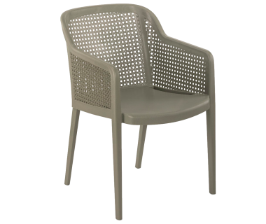 Кресло Tilia Octa серый цемент
