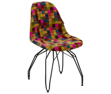 Стул Tilia Eos-M сиденье с тканью, ножки металлические крашеные COLOURBOX 7700