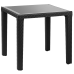 Стол Tilia Antares 80x80 см ножки пластиковые черный