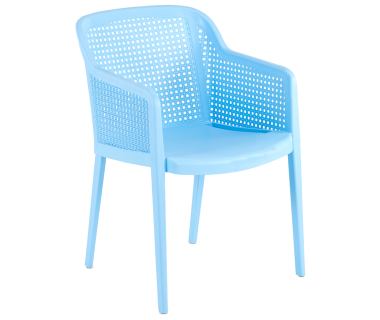 Кресло Tilia Octa светло-синее