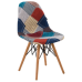 Стул Tilia Eos-V сиденье с тканью, ножки буковые PATCHWORK Tilia (Турция)