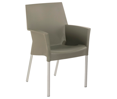 Кресло Tilia Sole серый цемент