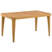 Стол Tilia Osaka 90x150 см столешница ироко, ножки пластиковые цвет дерево