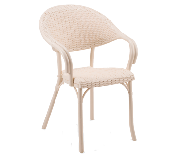 Кресло Tilia Flash-R кремовое