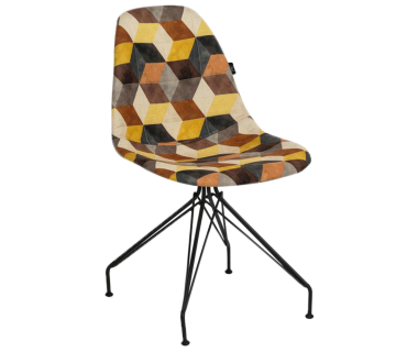 Стул Tilia Eos-X сиденье с тканью, ножки металлические крашеные SIESTA 301