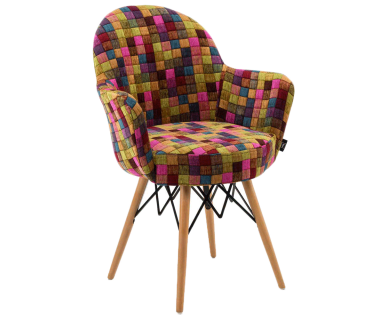 Кресло Tilia Gora-V ножки буковые, сиденье с тканью COLOURBOX 7700