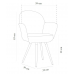 Кресло Tilia Gora-N ножки буковые, сиденье с тканью PATCHWORK
