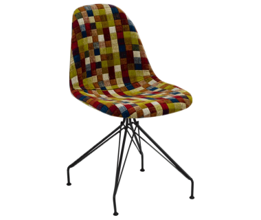Стул Tilia Eos-X сиденье с тканью, ножки металлические крашеные COLOURBOX 7701
